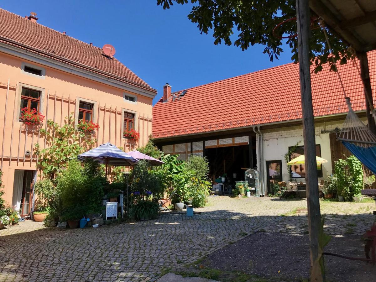 Ferienwohnung Alter Bauernhof Drážďany Exteriér fotografie